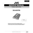 JVC KSAX4750 Service Manual cover photo