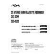 AIWA CSDTD55 Owner's Manual cover photo