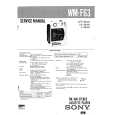 SONY WMF63 Service Manual cover photo