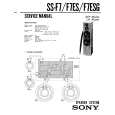 SONY SSF7ESG Service Manual cover photo