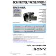 SONY DCRTRV270E Service Manual cover photo