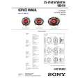 SONY XSV1641H Service Manual cover photo