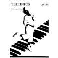 TECHNICS SXE55 Owner's Manual cover photo