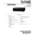 SONY TA-F448E Service Manual cover photo