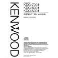 KENWOOD KDC5001 Owner's Manual cover photo