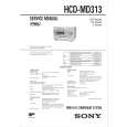 SONY HCDMD313 Service Manual cover photo