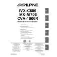 ALPINE CVA1006R Owner's Manual cover photo