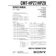 SONY CMTHPZ7 Service Manual cover photo