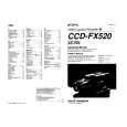 SONY CCD-FX520 Owner's Manual cover photo