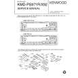 KENWOOD KMDPS971 Service Manual cover photo