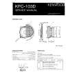 KENWOOD KFC103D Service Manual cover photo