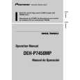 PIONEER DEHP7450 Owner's Manual cover photo