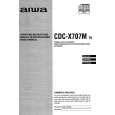 AIWA CDCX707 Owner's Manual cover photo