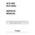 CANON BJC-600 Service Manual cover photo