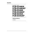 SONY FCBEX480AP Service Manual cover photo