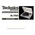TECHNICS SL-1700 Owner's Manual cover photo
