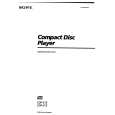 SONY CDP-215 Owner's Manual cover photo