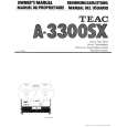 TEAC A330SX Owner's Manual cover photo