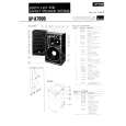 SANSUI SP-X7000 Service Manual cover photo