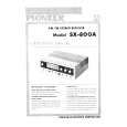 PIONEER SX-800A Owner's Manual cover photo