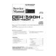 PIONEER DEH45dh Service Manual cover photo