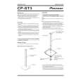 PIONEER CP-ST3/UC Owner's Manual cover photo