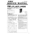 AIWA HSJ400 Service Manual cover photo