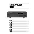 NAD C740 Owner's Manual cover photo