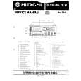 HITACHI D550 Service Manual cover photo