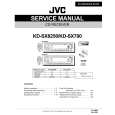 JVC KDSX8250 Service Manual cover photo
