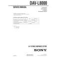 SONY DAVL8000 Service Manual cover photo