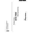 PIONEER AVX-P7000 Owner's Manual cover photo