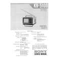 SONY KV5 Service Manual cover photo