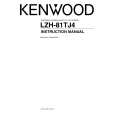 KENWOOD LZH-81TJ4 Owner's Manual cover photo