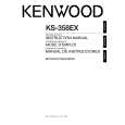 KENWOOD KS-358EX Owner's Manual cover photo