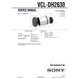 SONY VCLDH2630 Service Manual cover photo
