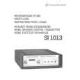 SENNHEISER SI 1013 Owner's Manual cover photo