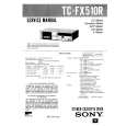 SONY TCFX510R Service Manual cover photo