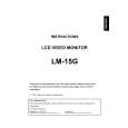 JVC LM-15G/C Owner's Manual cover photo