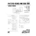SONY FH-E828CD Owner's Manual cover photo