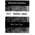 MARANTZ 3800 Service Manual cover photo
