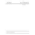 SONY KV1984AS Service Manual cover photo