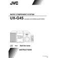 JVC CA-UXG45 Owner's Manual cover photo