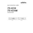 ONKYO TX8210 Owner's Manual cover photo
