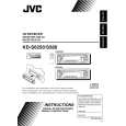 JVC KD-S580 Owner's Manual cover photo