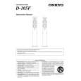 ONKYO D-105F Owner's Manual cover photo