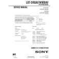 SONY LBTW900AV Service Manual cover photo