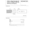 KENWOOD CSV552 Service Manual cover photo