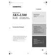 ONKYO SKC-L500C Owner's Manual cover photo