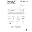 KENWOOD KMD6527 Service Manual cover photo